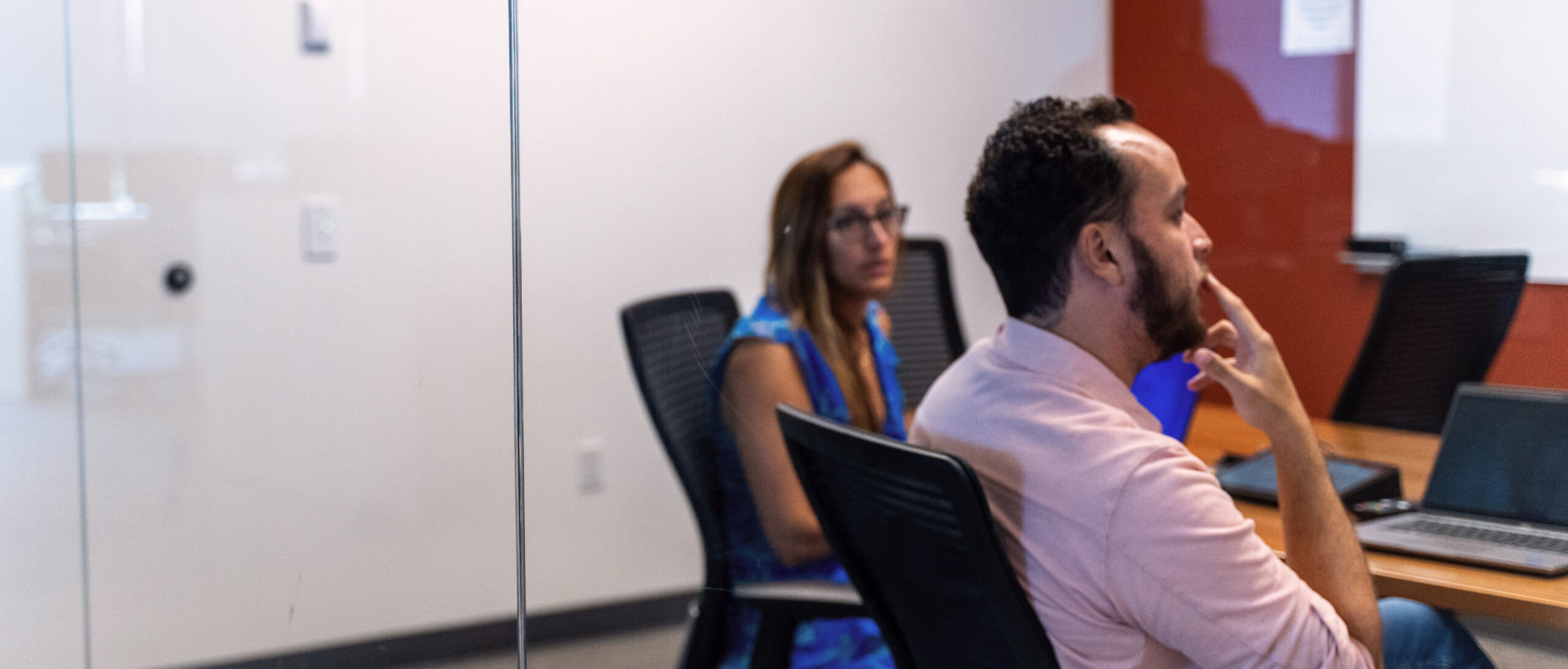 Netspend employee in meeting