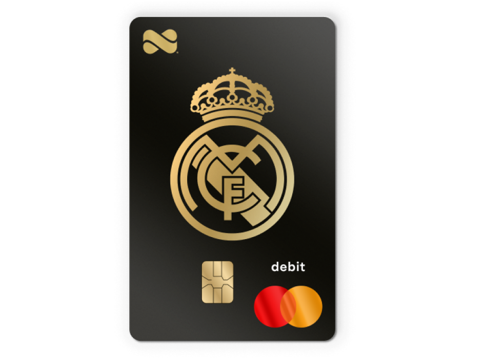 Real Madrid debit Mastercard