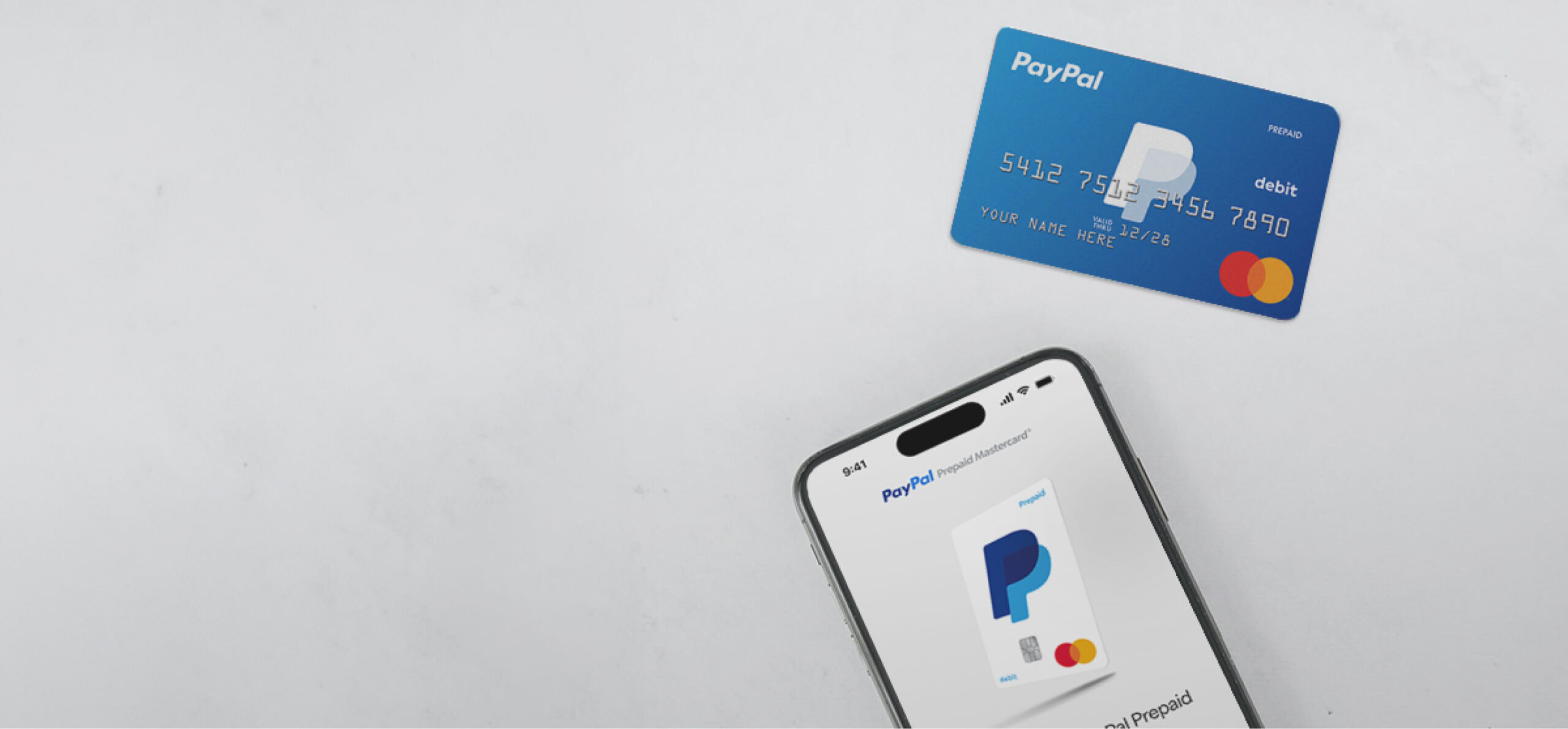 Paypal Prepaid Mastercard and App Dashboard